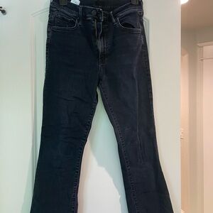 MOTHER Women's Black Ankle & Cropped Jeans